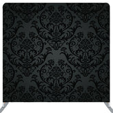Lofaris Mysterious Flower Pattern Dim Black Backdrop Cover